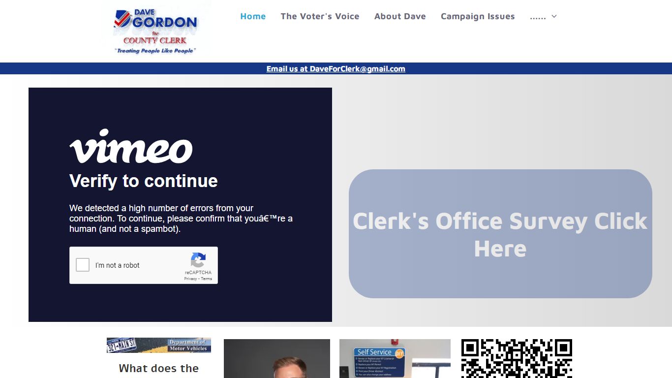 Dave Gordon for Oneida County Clerk